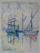 "Marine", de Carlos Raimond, collection privée.